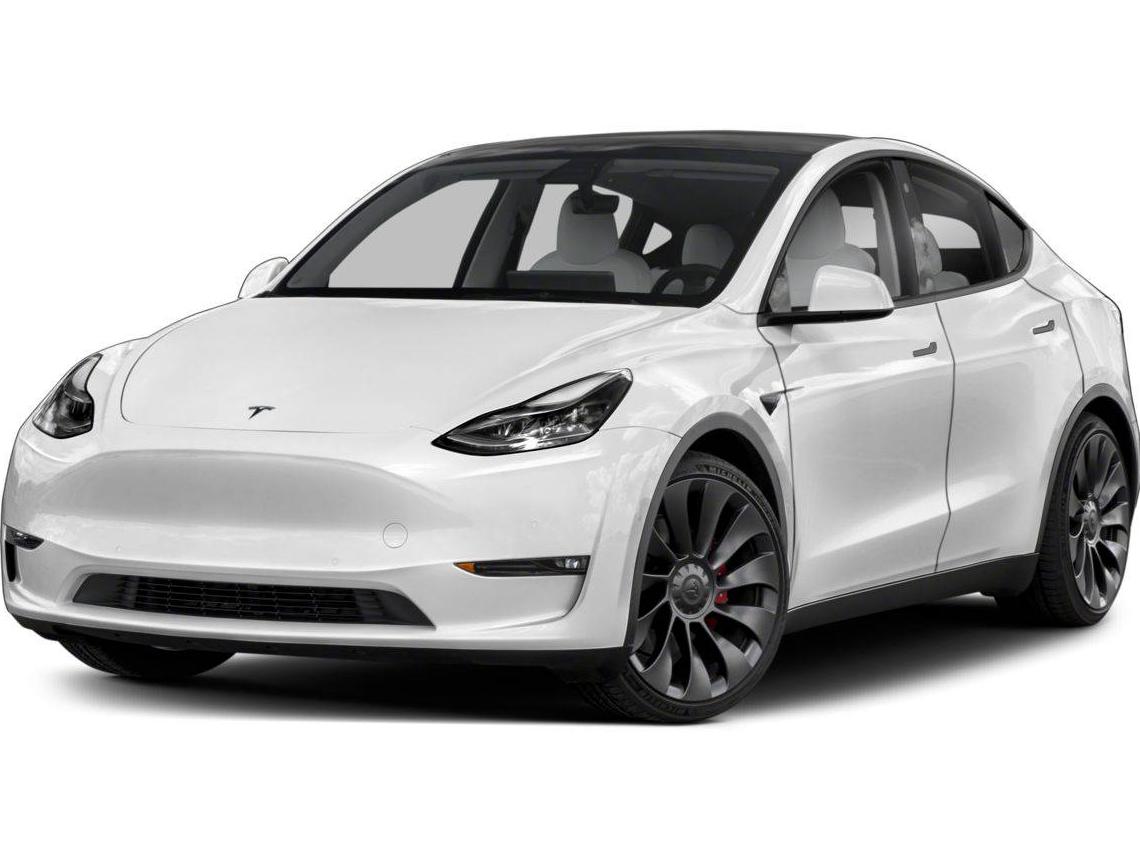 TESLA MODEL Y 2020 5YJYGDEE8LF058275 image